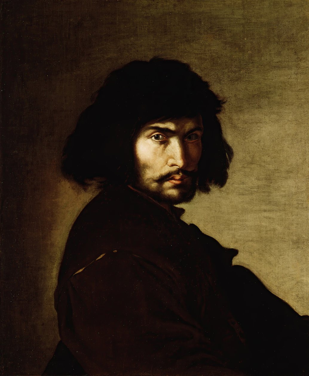 Selvportræt. af Salvatore Rosa