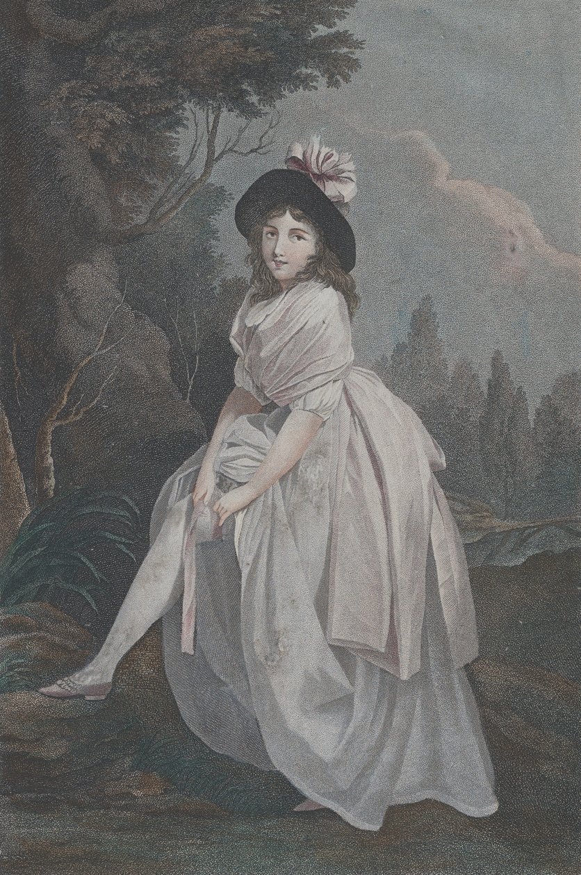 Strømpebåndet, ca. 1810. af Salvatore Tresca