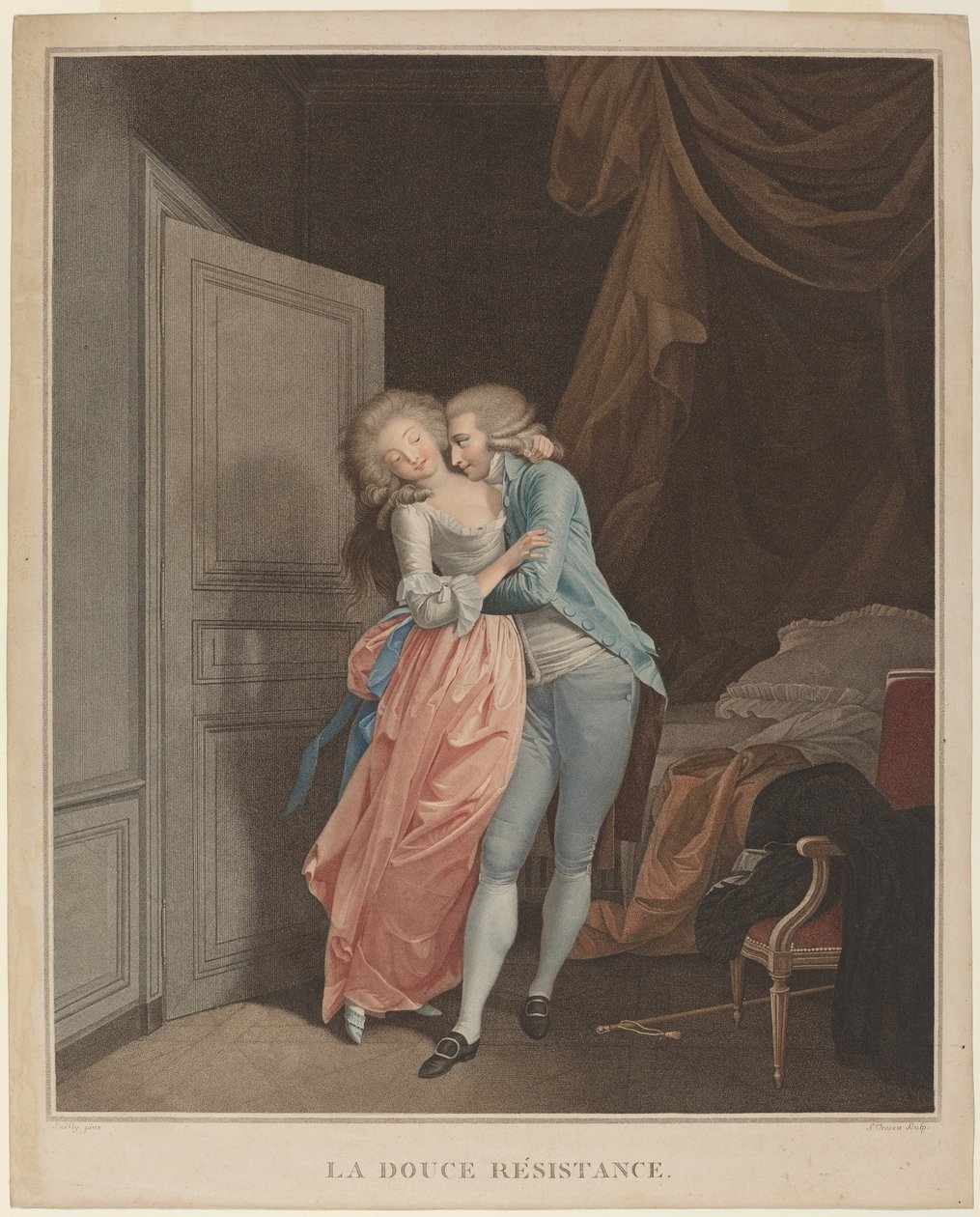 Sød modstand af Salvatore Tresca after Louis Léopold Boilly