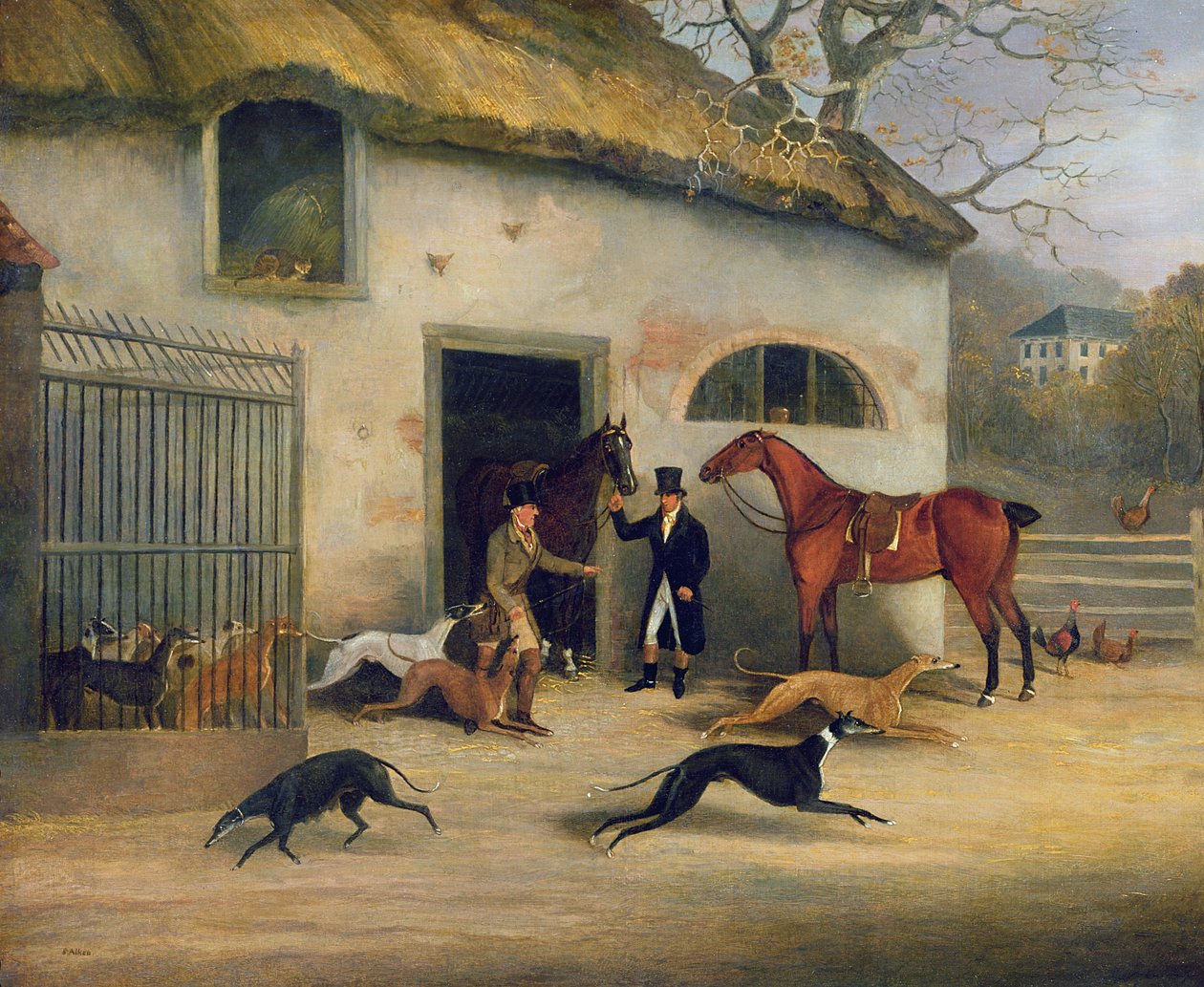 Coursing: afgang (se også 444842, 444843) af Samuel Henry Alken