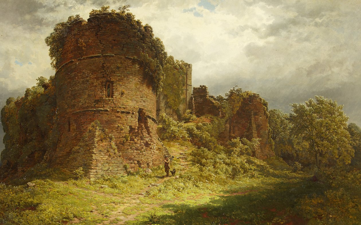 Goodrich Slot, 1875-82 af Samuel Baker