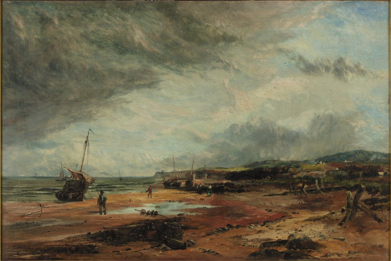 Kystscene af Samuel Bough