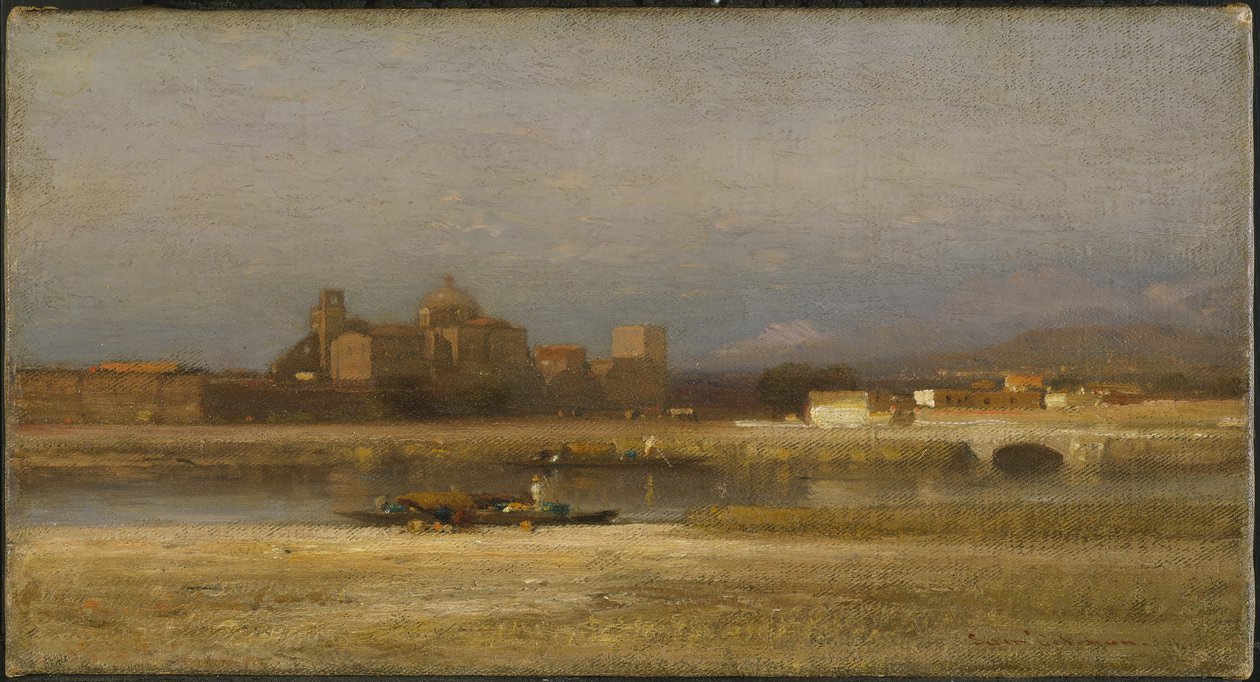 Bank of a Stream, 1892 af Samuel Colman
