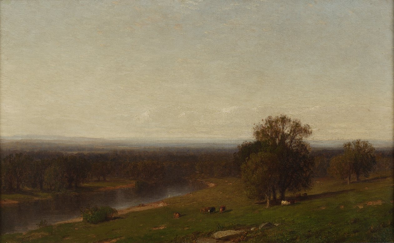Genesee Valley, New York, 1862-63 af Samuel Colman