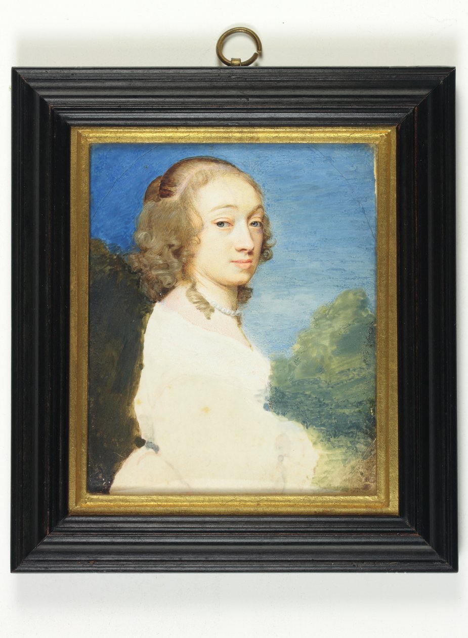 Christiana Turner, hustru til Samuel Cooper (wc på vellum) af Samuel Cooper