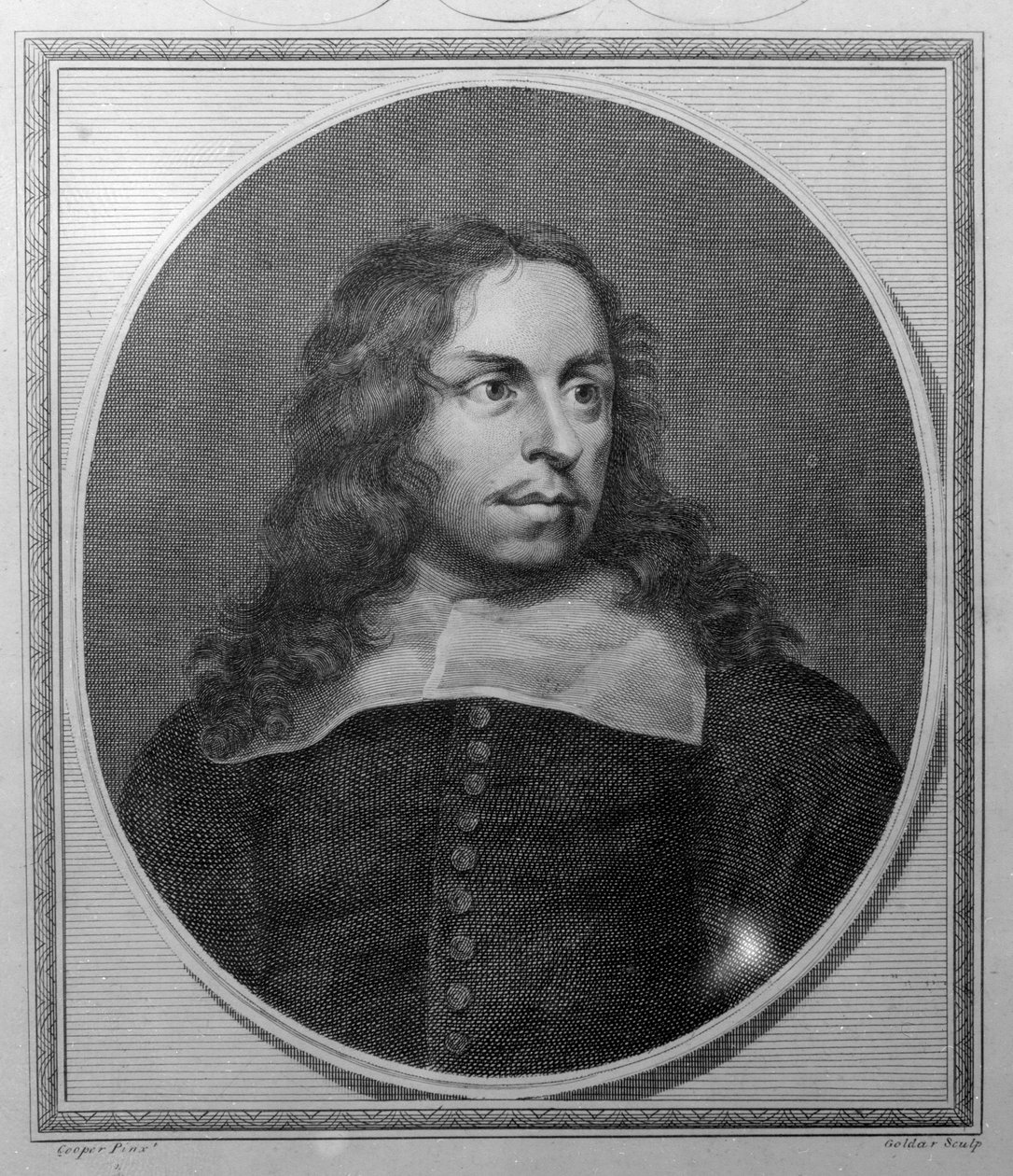 John Thurloe, graveret af John Goldar, 1784 af Samuel Cooper