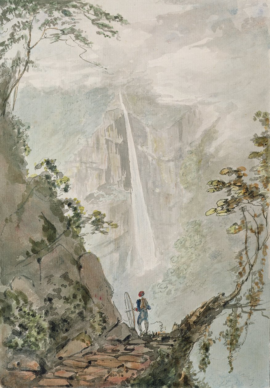 Murichom til Choka, 1783 (wc med pen og blæk over grafit på papir) af Samuel Davis