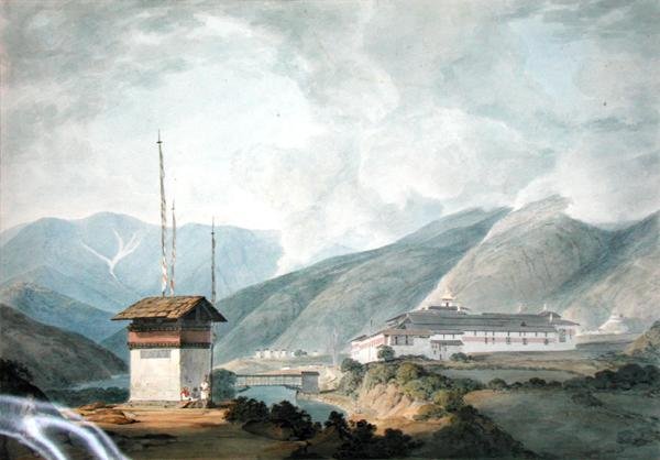 Tassisudan (wc over grafit på papir) af Samuel Davis