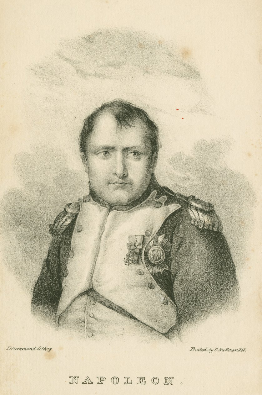 Napoleon, 1825 af Samuel Drummond