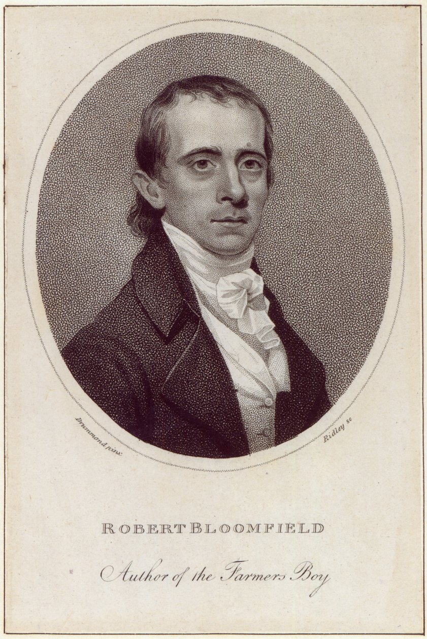 Robert Bloomfield, graveret af William Ridley, udgivet i 