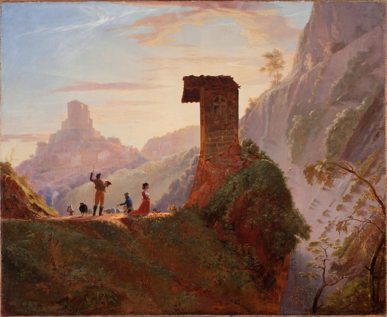 Jomfruens kapel i Subiaco af Samuel Finley Breese Morse