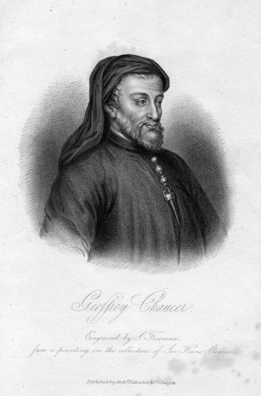 Geoffrey Chaucer af Samuel Freeman