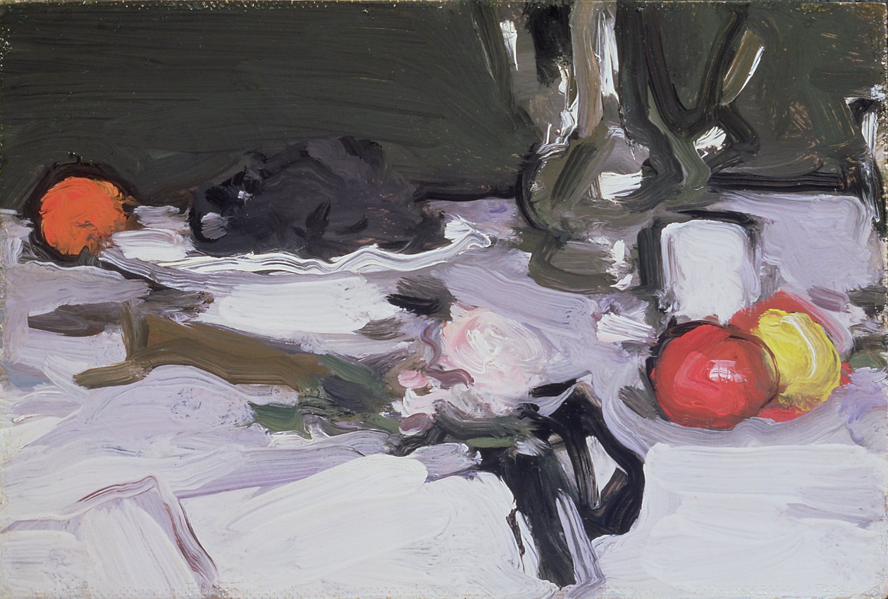 Stilleben med kaffekande, ca. 1905 af Samuel John Peploe
