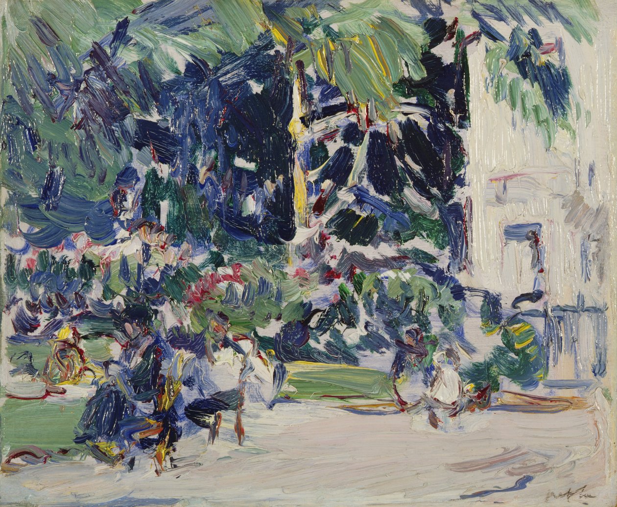 Luxembourg-haven, Paris af Samuel John Peploe