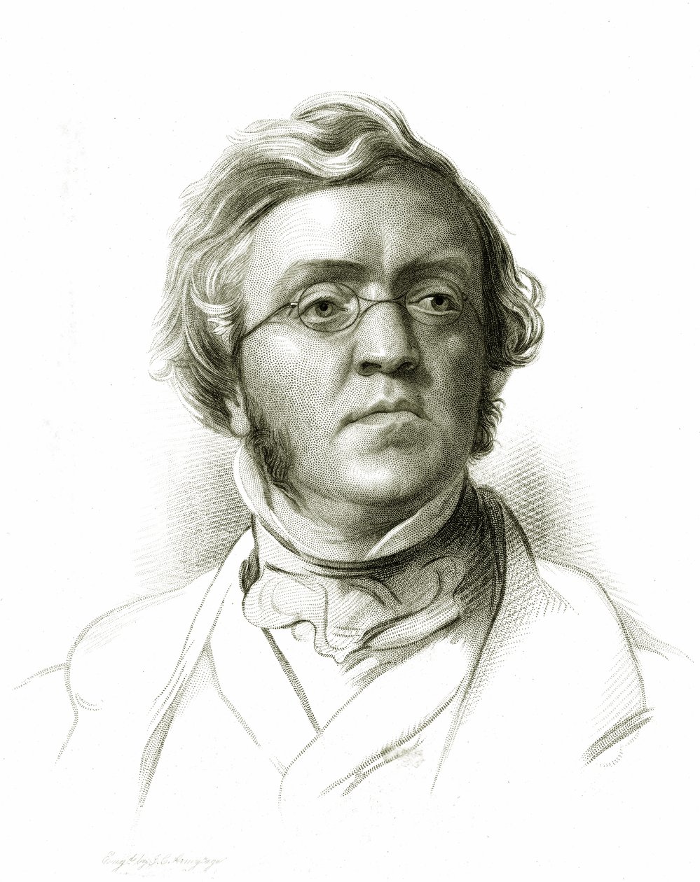 William Makepeace Thackeray (1811-63) af Samuel Laurence