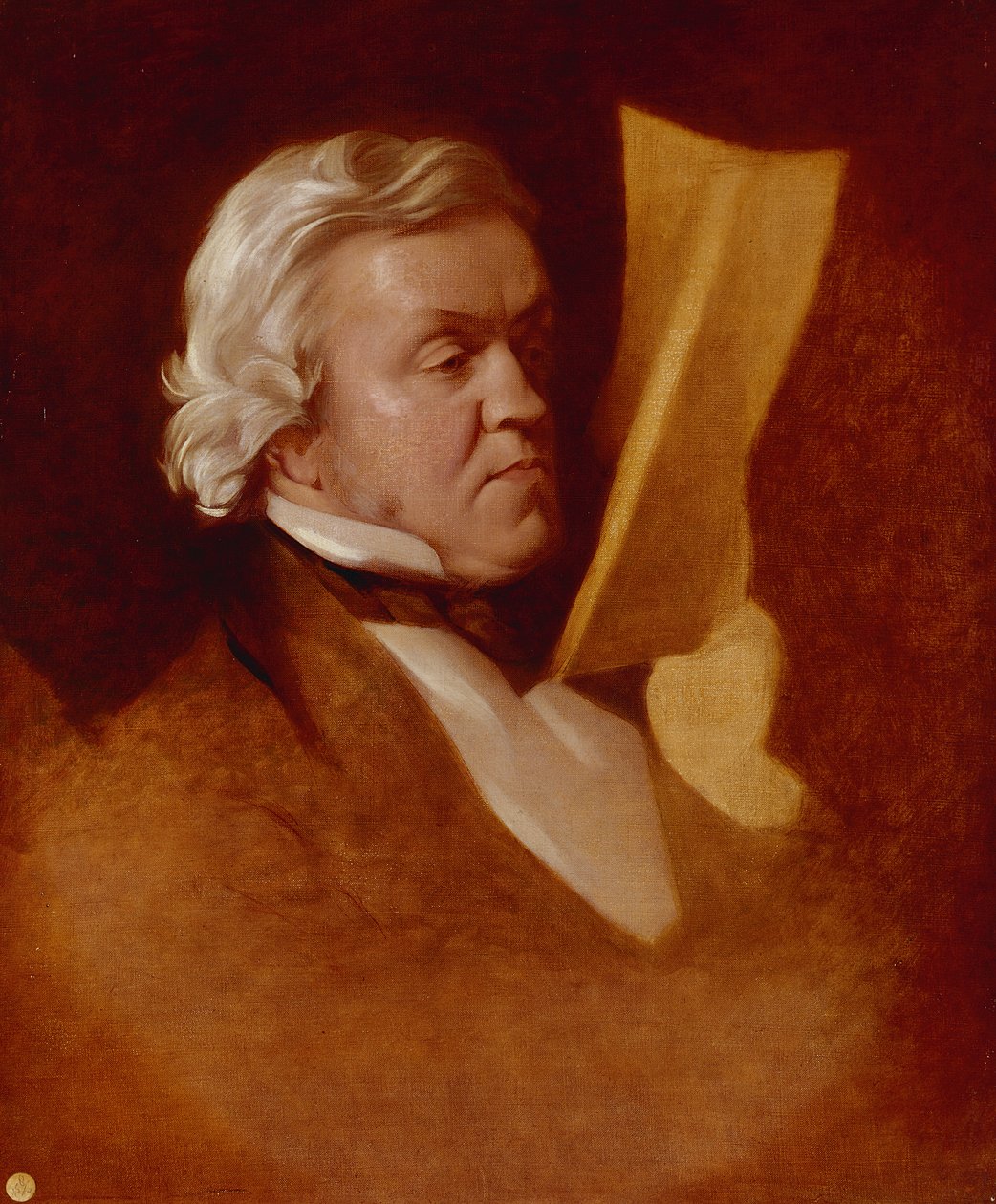 William Makepeace Thackeray, ca. 1864 af Samuel Laurence