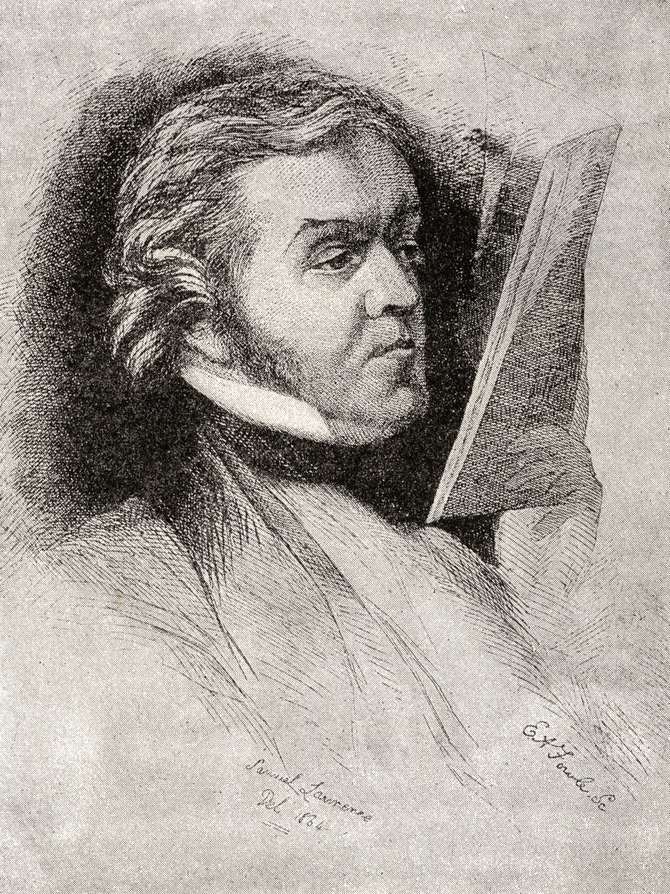 William Makepeace Thackeray af Samuel Lawrence
