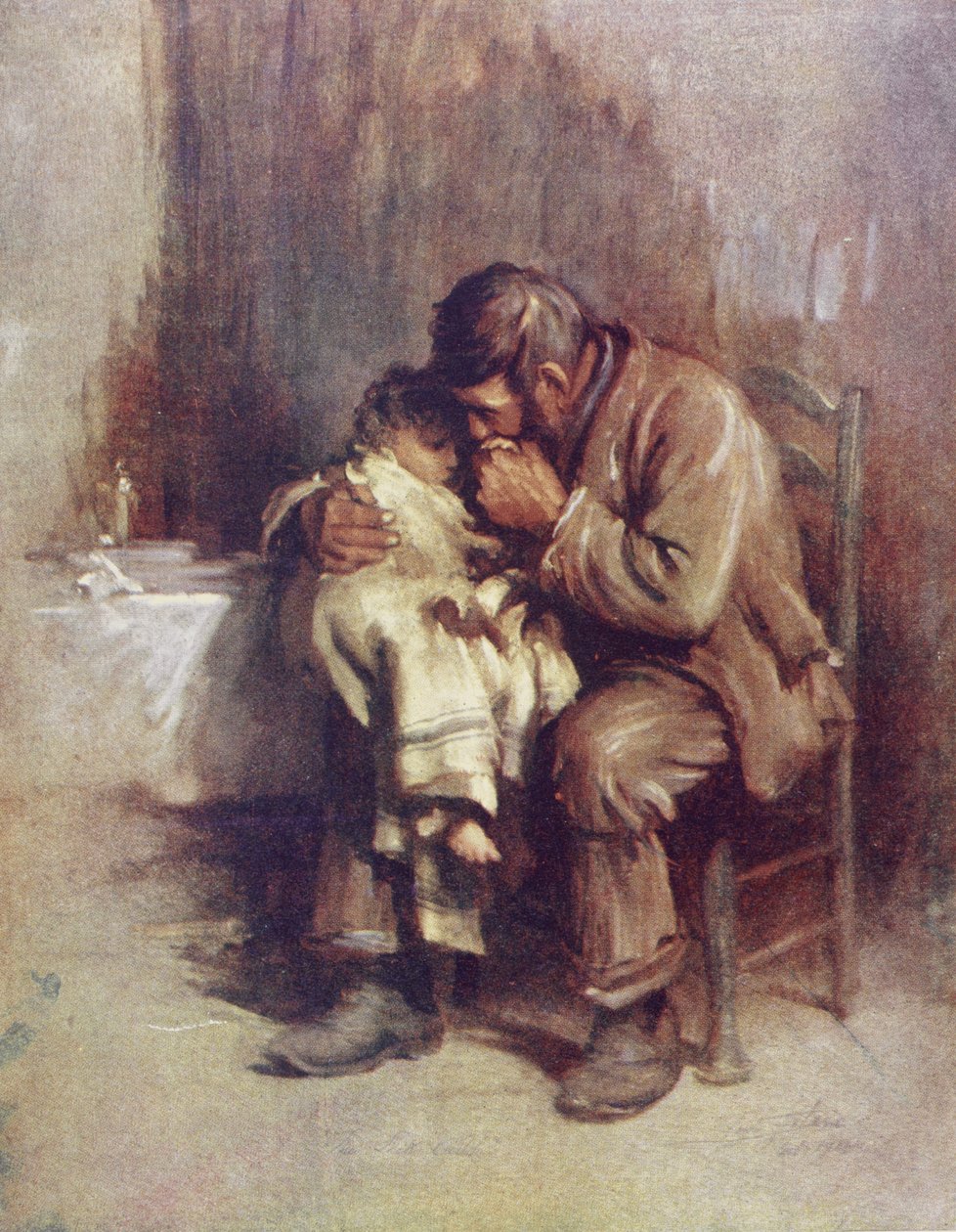 Moderløs af Samuel Luke Fildes