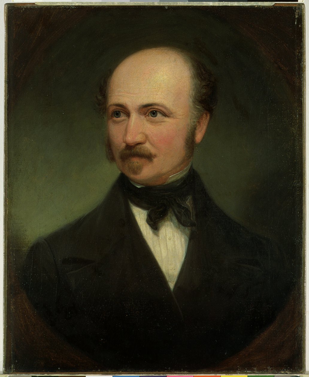 Portræt af kaptajn John A. Sutter (olie på linned) af Samuel Osgood