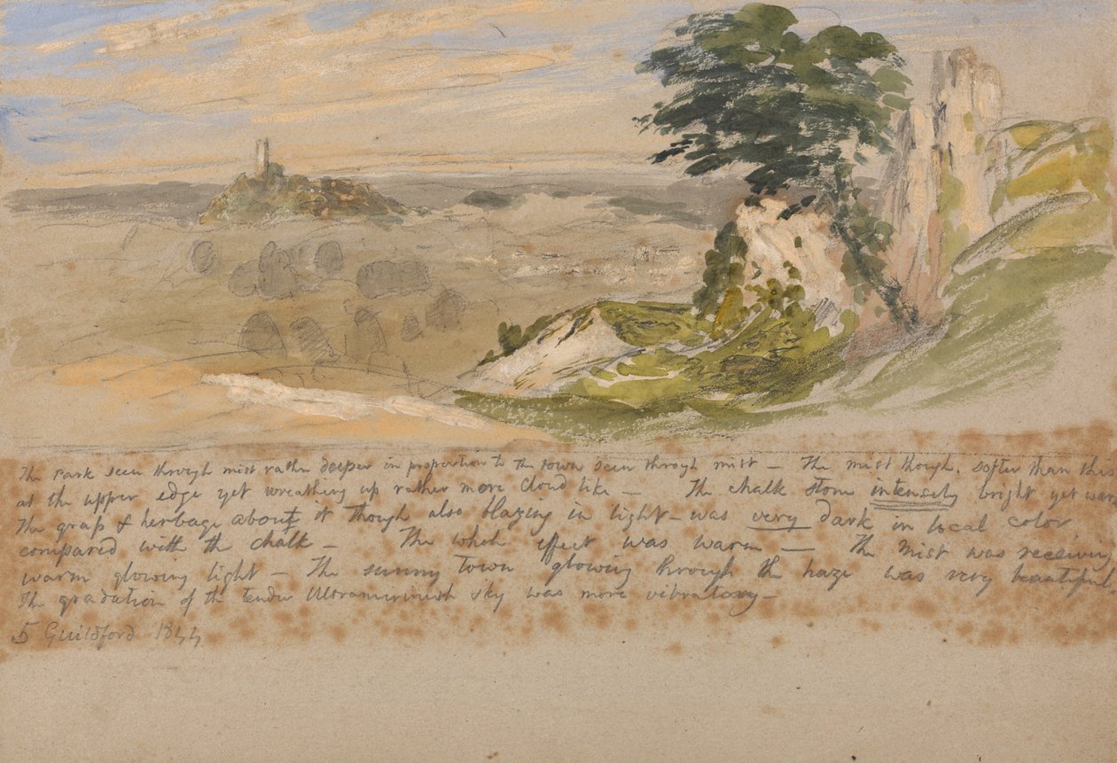 Guildford af Samuel Palmer