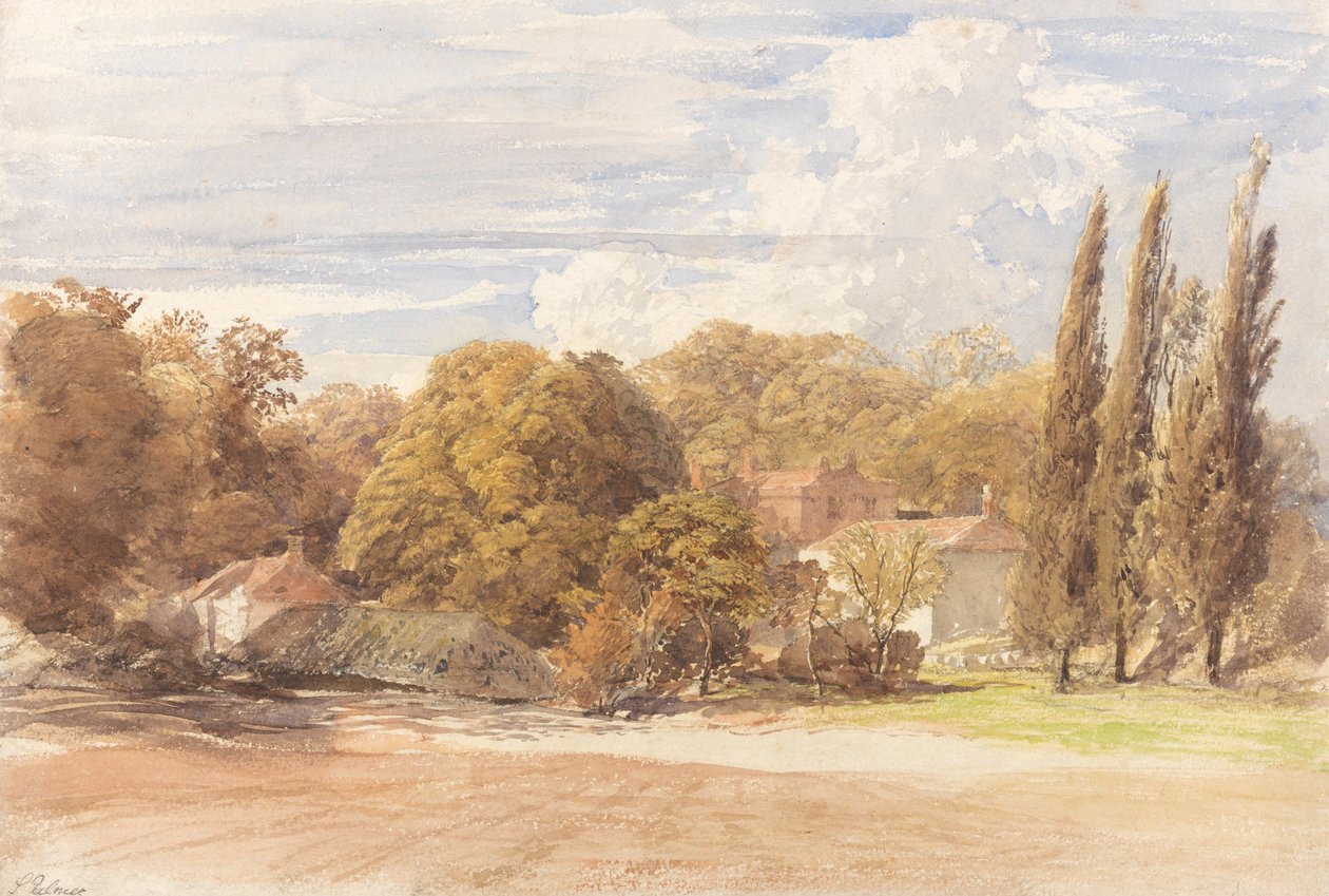 Kensington haver af Samuel Palmer