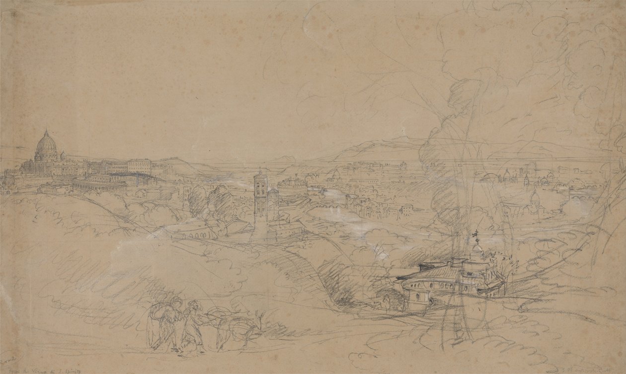 Rom fra San Spirito af Samuel Palmer