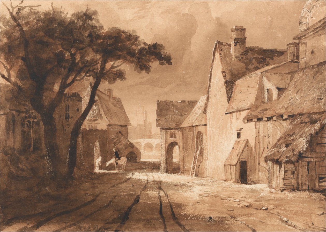 Undersøgelse af gamle bygninger af Samuel Palmer