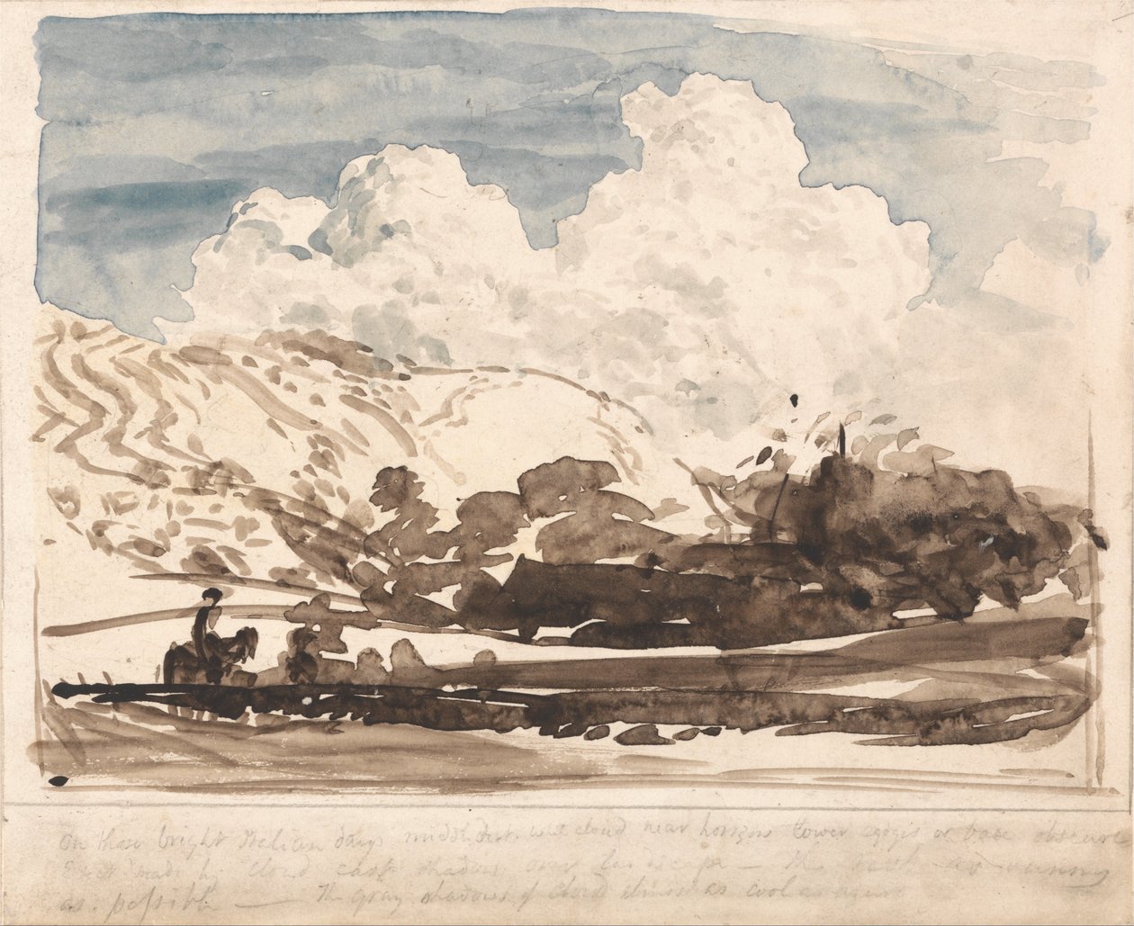Den lyse sky af Samuel Palmer