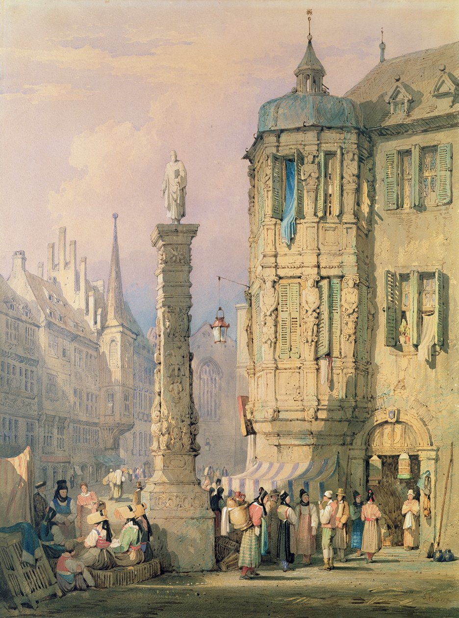 Bispepaladset, Würzburg af Samuel Prout
