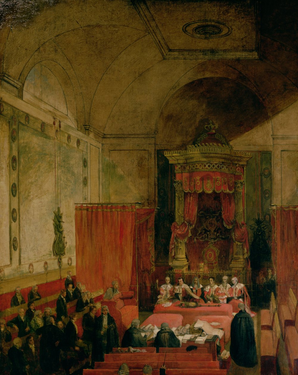 Vedtagelsen af reformforslaget i 1832 af Samuel William I Reynolds