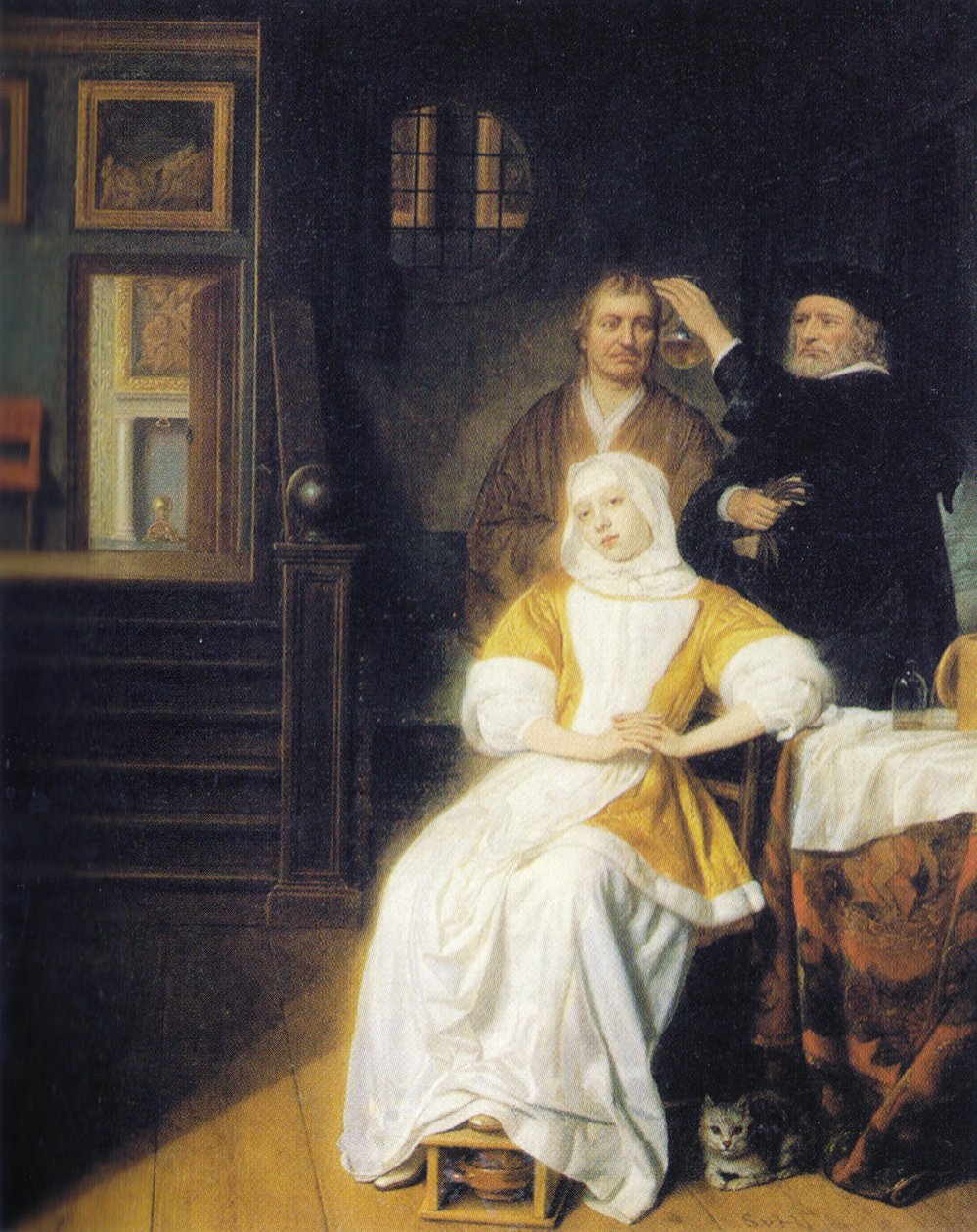 Den anæmiske dame af Samuel van Hoogstraten