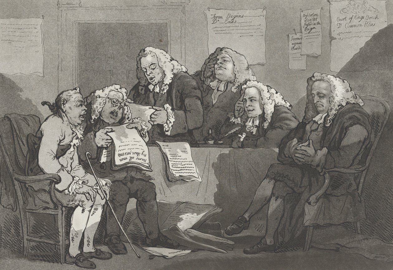Botheration, 21. december 1785. af Samuel Alken