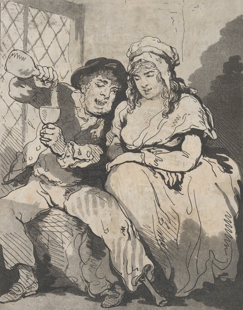 Frieri i lavt liv, 15. december 1785. af Samuel Alken