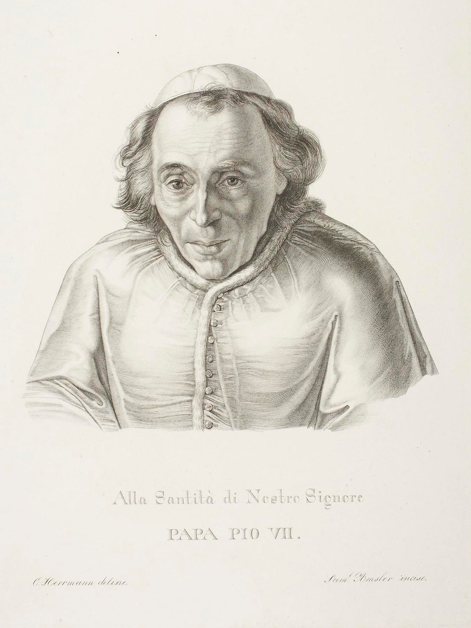 Pius VII af Samuel Amsler