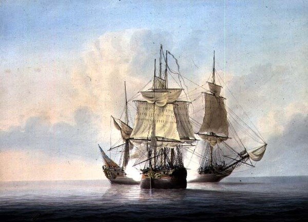 Halvmåne og genforening af Samuel Atkins