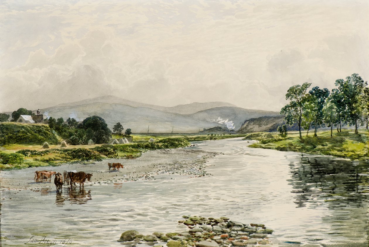 Crawford kirke af Samuel Bough