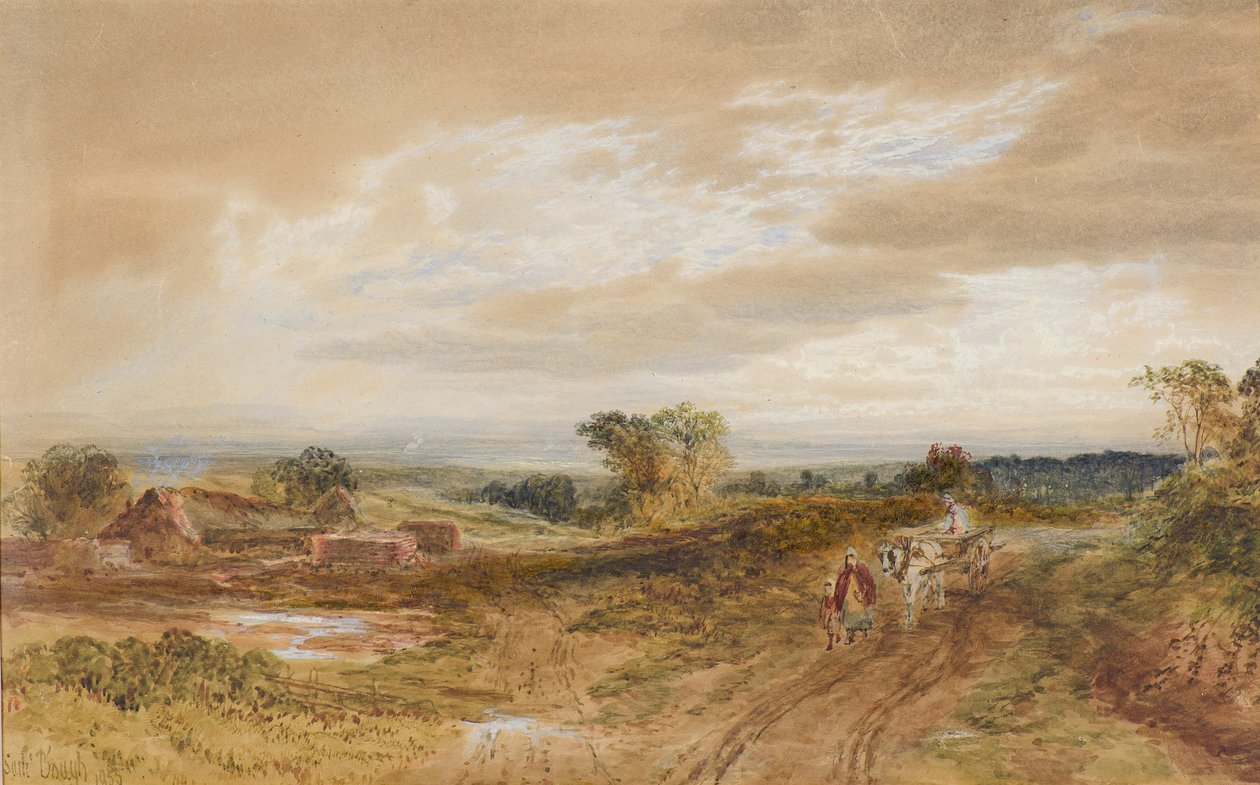 Farnham Common af Samuel Bough