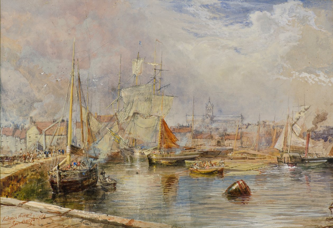 Kirkwall Havn af Samuel Bough