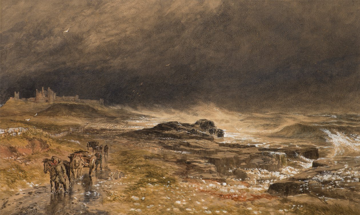 Tantallon Slot af Samuel Bough