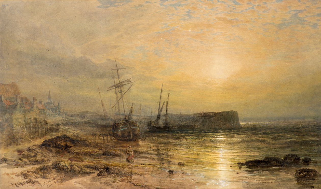 West Wemyss Havn af Samuel Bough