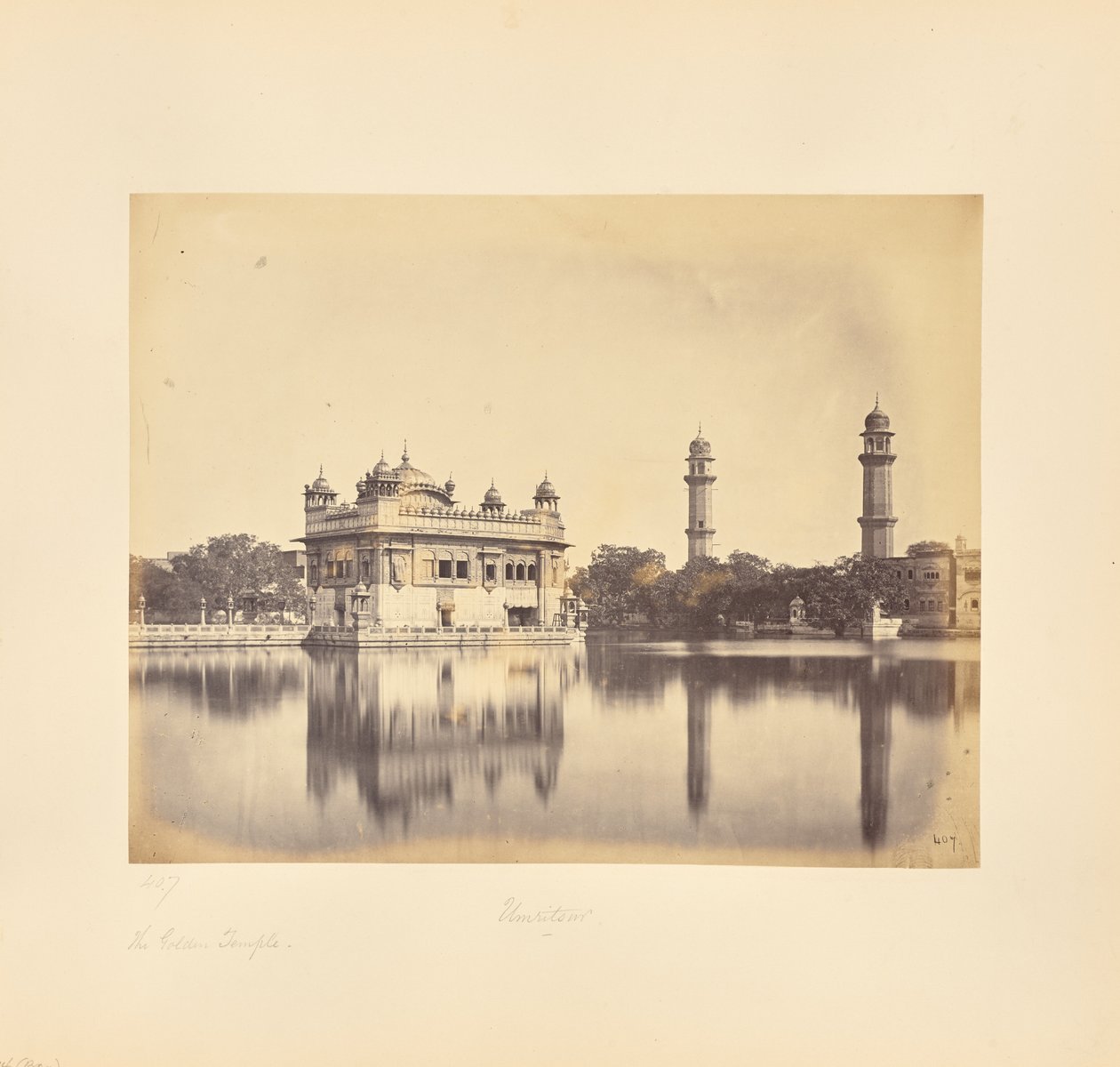 Amritsar - Det Gyldne Tempel af Samuel Bourne