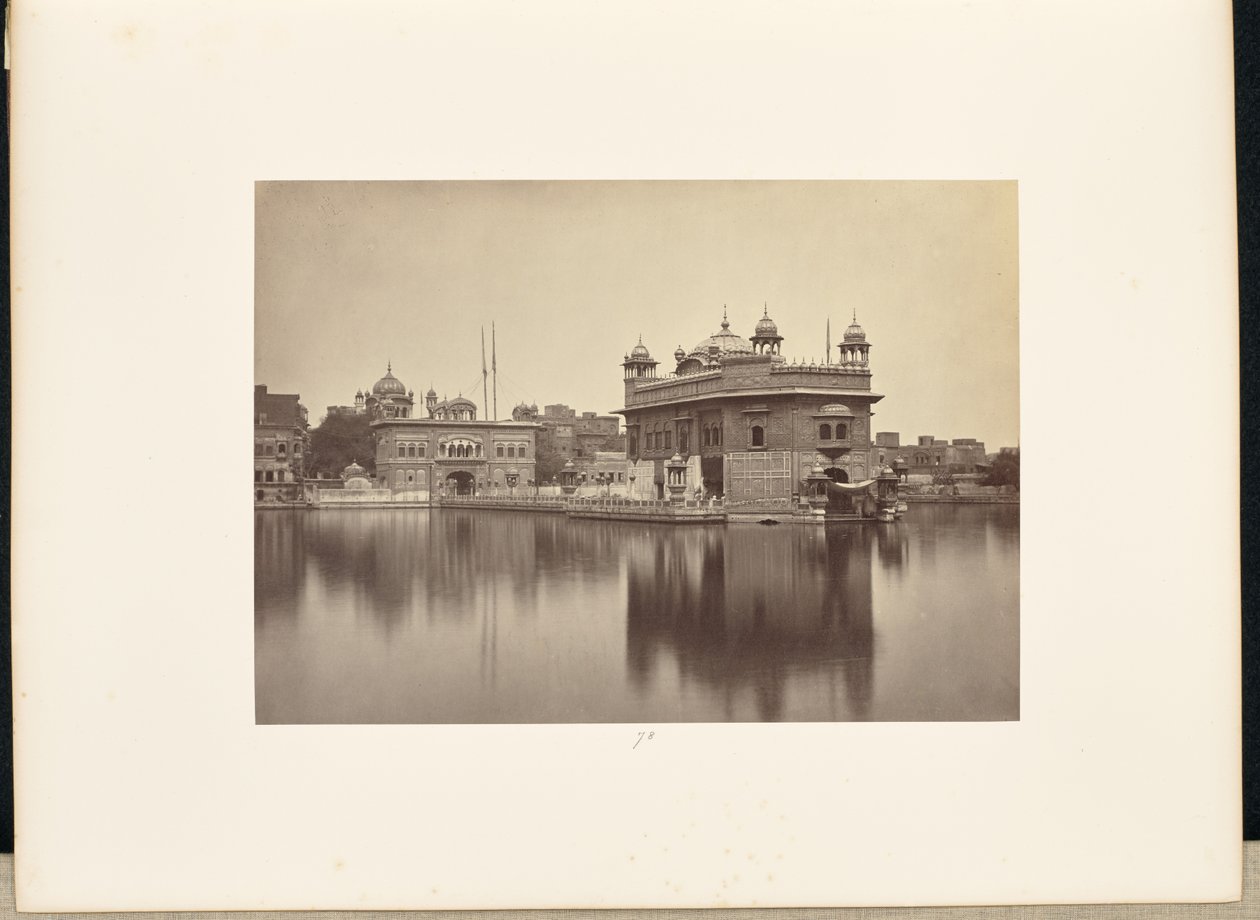 Amritsar; Det Gyldne Tempel af Samuel Bourne