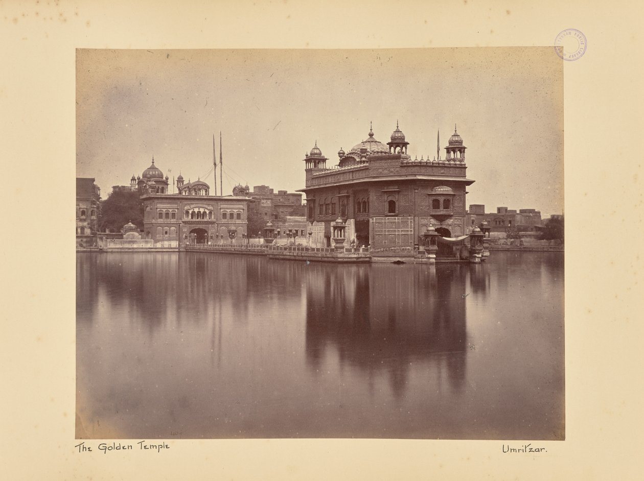 Amritsar; Det Gyldne Tempel af Samuel Bourne