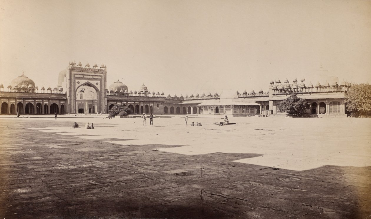 Futtehpore Sikri (1) af Samuel Bourne