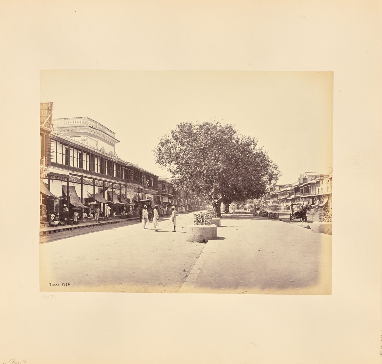 Chandni-Chouk, den vigtigste gade i Delhi af Samuel Bourne