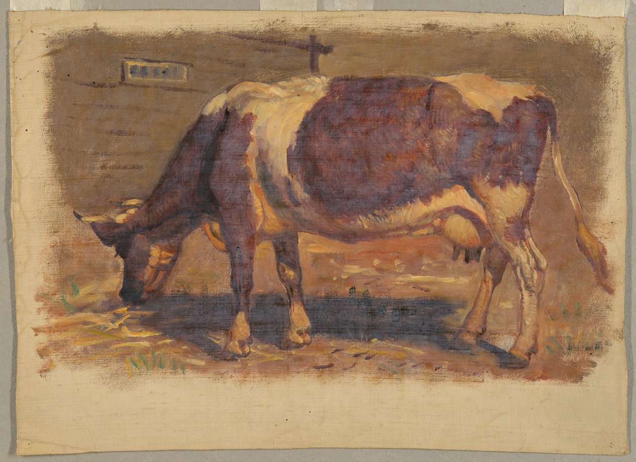 Maleri, studier. Køer, august 1876 af Samuel Colman