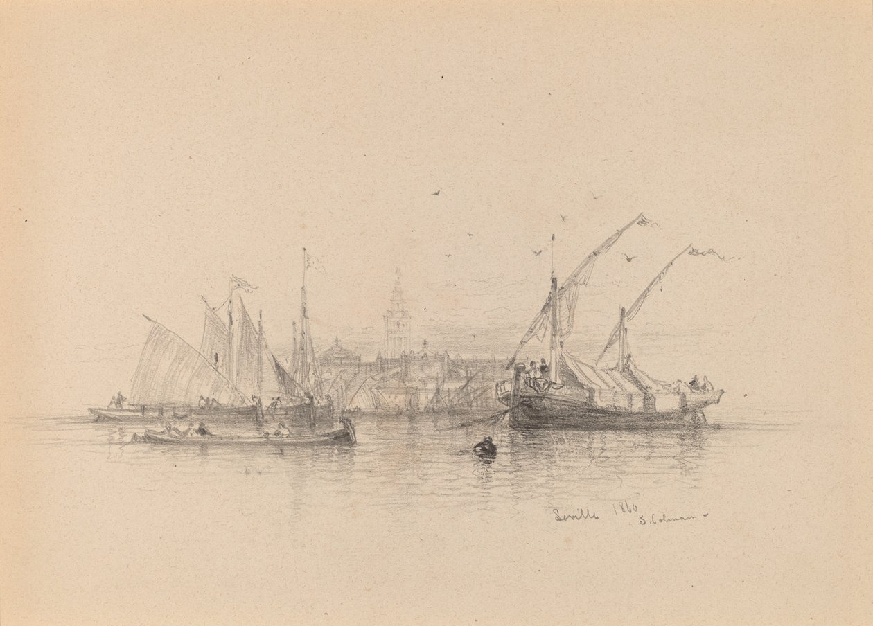 Sevilla af Samuel Colman