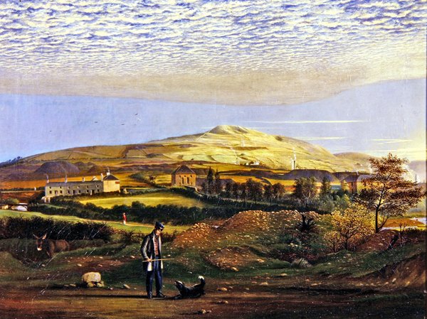 West Country Mines (olie på lærred) af Samuel Colman