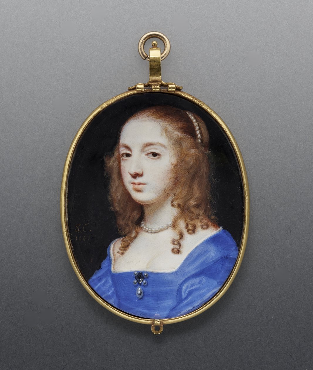 Lady John Lewis, tidligere Sarah Foote af Samuel Cooper