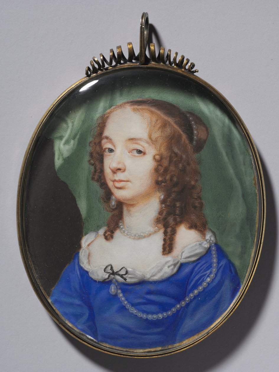 Portræt af en kvinde, 1646. af Samuel Cooper